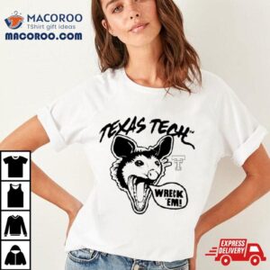 Texas Tech Red Opossums Wreck Em Shirt 3 Texas Tech Red Opossums Wreck Em Tshirt