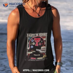 Texas Tech Red Raiders Vs Ucf Knights 2023 Salute To Service Game Day Shirt 3 Texas Tech Red Raiders Vs Ucf Knights 2023 Salute To Service Game Day Tank Top