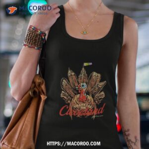 Thankful For Cleveland Turkey Tank Top 4