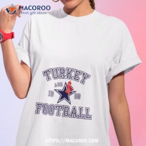 Thanksgiving Dallas Turkey And Football Shirt