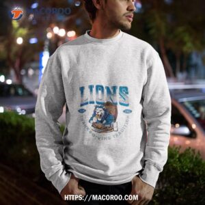 Thanksgiving Tradition Detroit Lions Mascot Football Sweatshirt