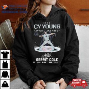The 2023 Al Cy Young Award Winner Is Gerrit Cole Signature Shirt