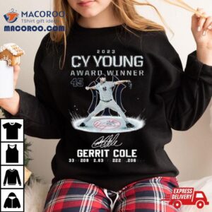 The Al Cy Young Award Winner Is Gerrit Cole Signature Tshirt