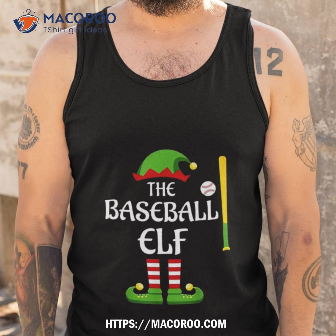 The Baseball Elf Christmas 2023 T Shirt The Baseball Elf Christmas 2023 T Shirt