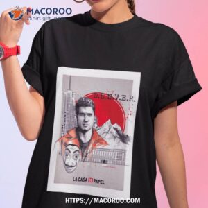 The Denvers De Papel Vintage Money Heist Japanese Style Tshirt 1