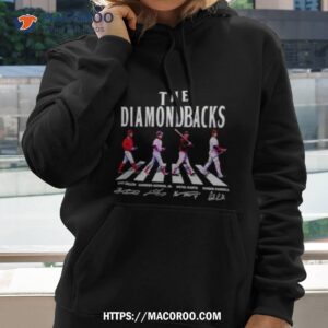 the diamondbacks players walking abbey road signatures shirt hoodie 2