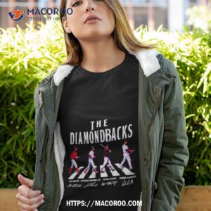 the diamondbacks players walking abbey road signatures shirt tshirt 4