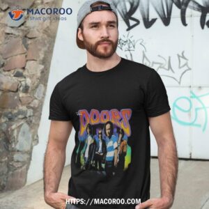 The Doors Vintage Full Color Band Photos T Shirt
