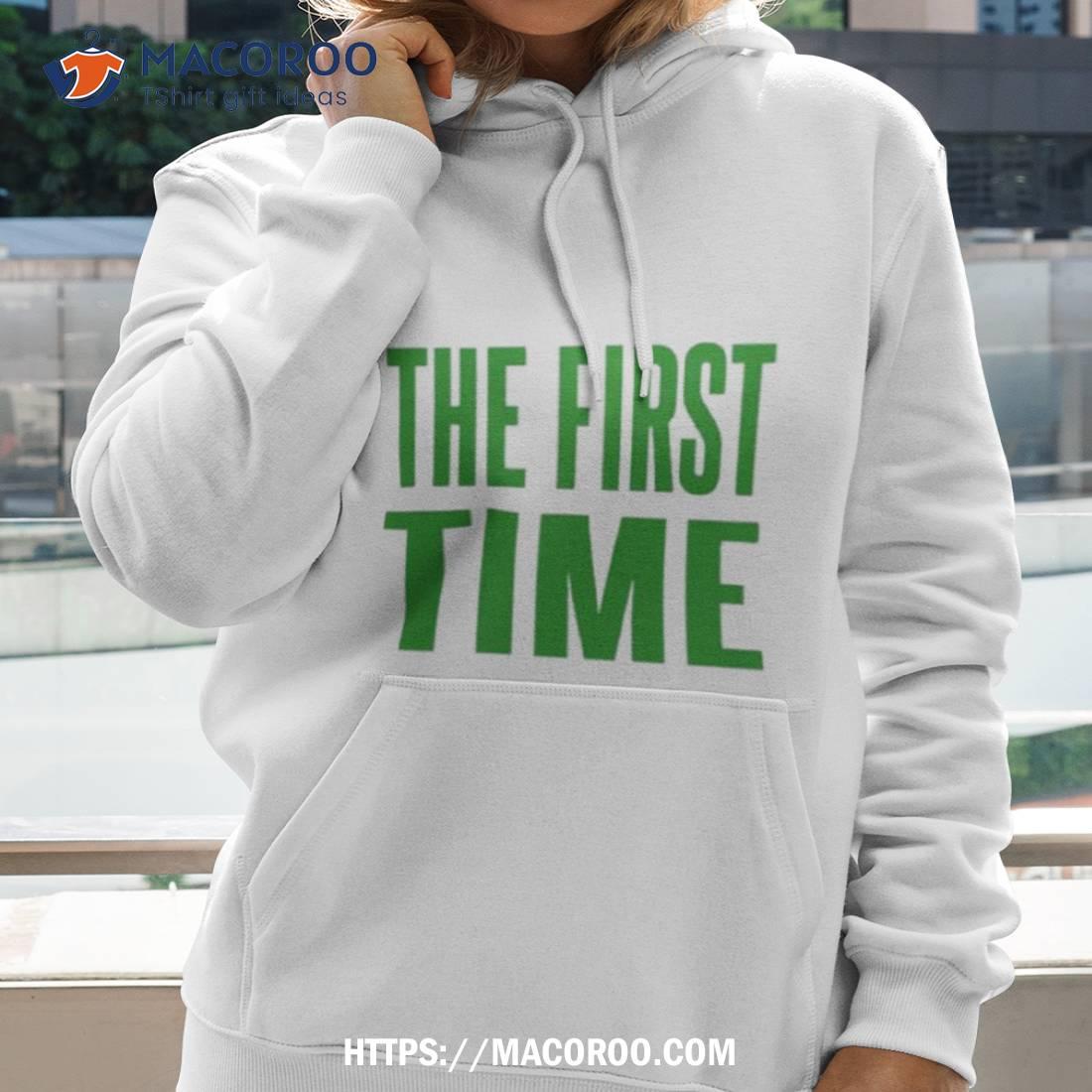 The First Time Logo Block T Shirt The First Time Logo Block T Shirt