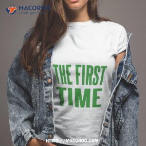 The First Time Logo Block Tshirt 2