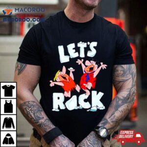 The Flintstones Let S Rock Tshirt