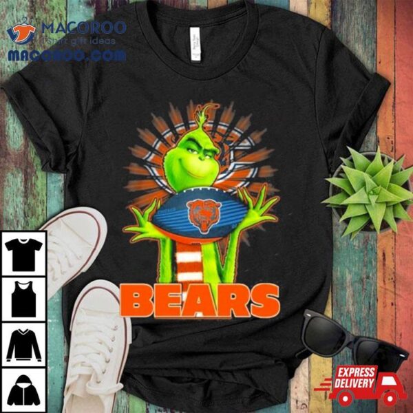 The Grinch And Chicago Bears Nfl Shirt