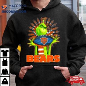 The Grinch And Chicago Bears Nfl Tshirt