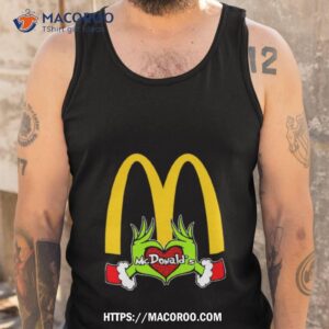 The Grinch Hand Love Mcdonald S 2023 Tank Top