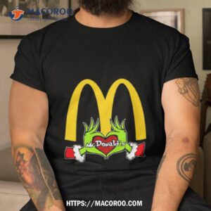 The Grinch Hand Love Mcdonald’s 2023 T Shirt