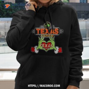 The Grinch Hand Love Texas Roadhouse Logo Christmas Shirt