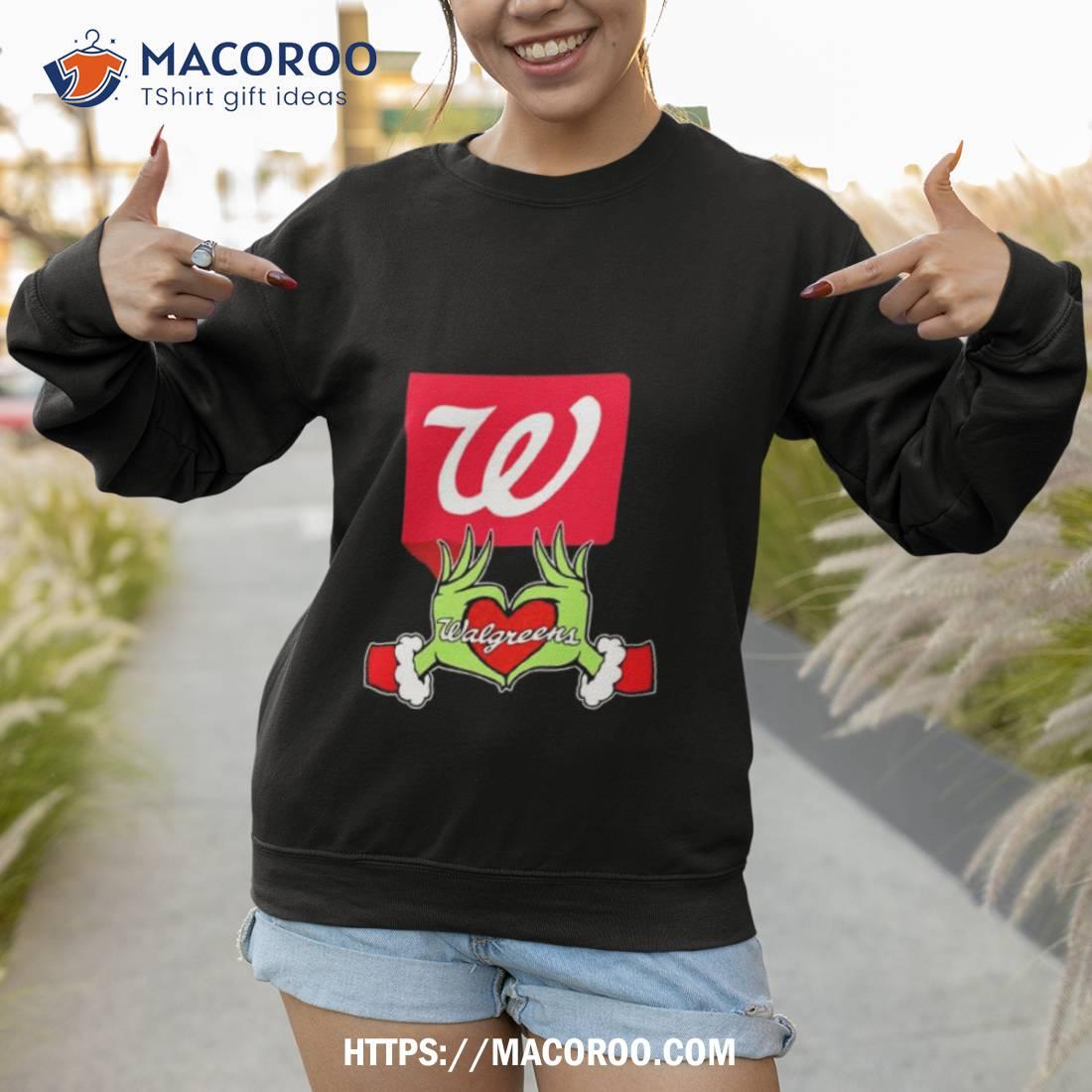 The Grinch Hand Love Walgreens Logo T Shirt The Grinch Hand Love Walgreens Logo T Shirt