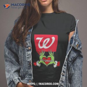 The Grinch Hand Love Walgreens Logo Tshirt 2