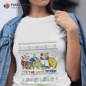 The Grinch Los Angeles Rams Nfl Tis The Damn Season Ugly Christmas T Shirt