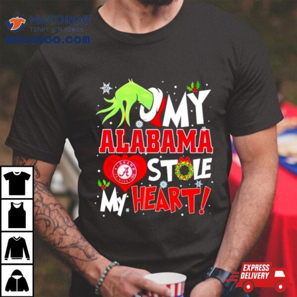 The Grinch My Alabama Stole My Heart Shirt