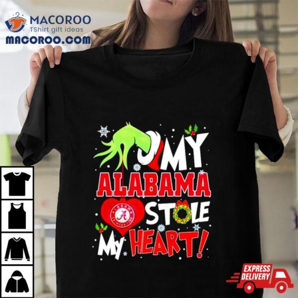 The Grinch My Alabama Stole My Heart Shirt