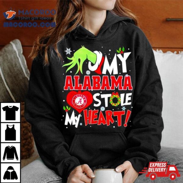 The Grinch My Alabama Stole My Heart Shirt