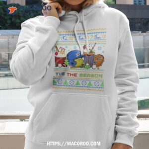 The Grinch New York Mets Tis The Damn Season Ugly Christmas Hoodie 2