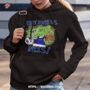 The Grinch They Hate Us Because They Ain T Us Buffalo Bills Hoodie 3