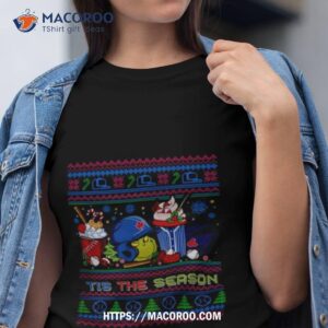 The Grinch Toronto Blue Jays Tis The Damn Season Ugly Christmas T Shirt