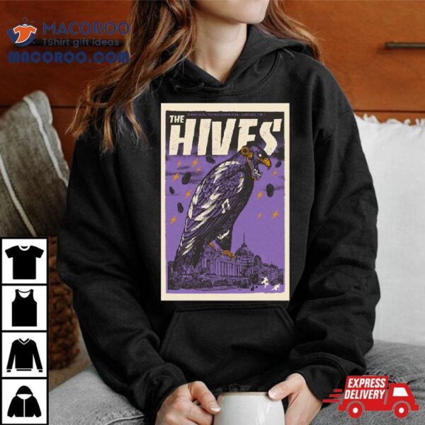 The Hives Nov 27, 2023 Santiago Teatro Caupolican Show Poster Shirt