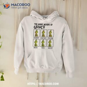 The Many Moods Of Grinch Shirt