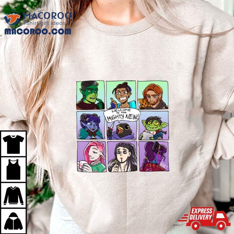 The Mighty Nein Shirt The Mighty Nein Shirt