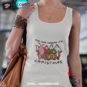 The One Where It S Christmas Friends 2023 Tank Top 4