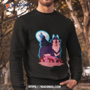 the owl house hunter s mystical wolf shirt sweatshirt