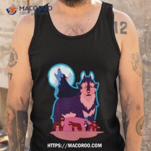 the owl house hunter s mystical wolf shirt tank top