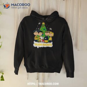 The Peanuts Characters Toledo Rockets Merry Christmas Shirt