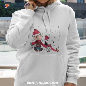 The Peanuts Snoopy Charlie Woodstock Christmas Vibe Shirt 1 The Peanuts Snoopy Charlie Woodstock Christmas Vibe Hoodie