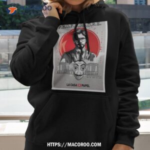 The Professore De Papel Vintage Money Heist Japanese Style Hoodie 2