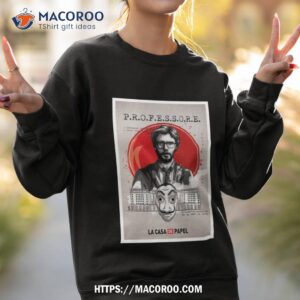The Professore De Papel Vintage Money Heist Japanese Style Sweatshirt 2