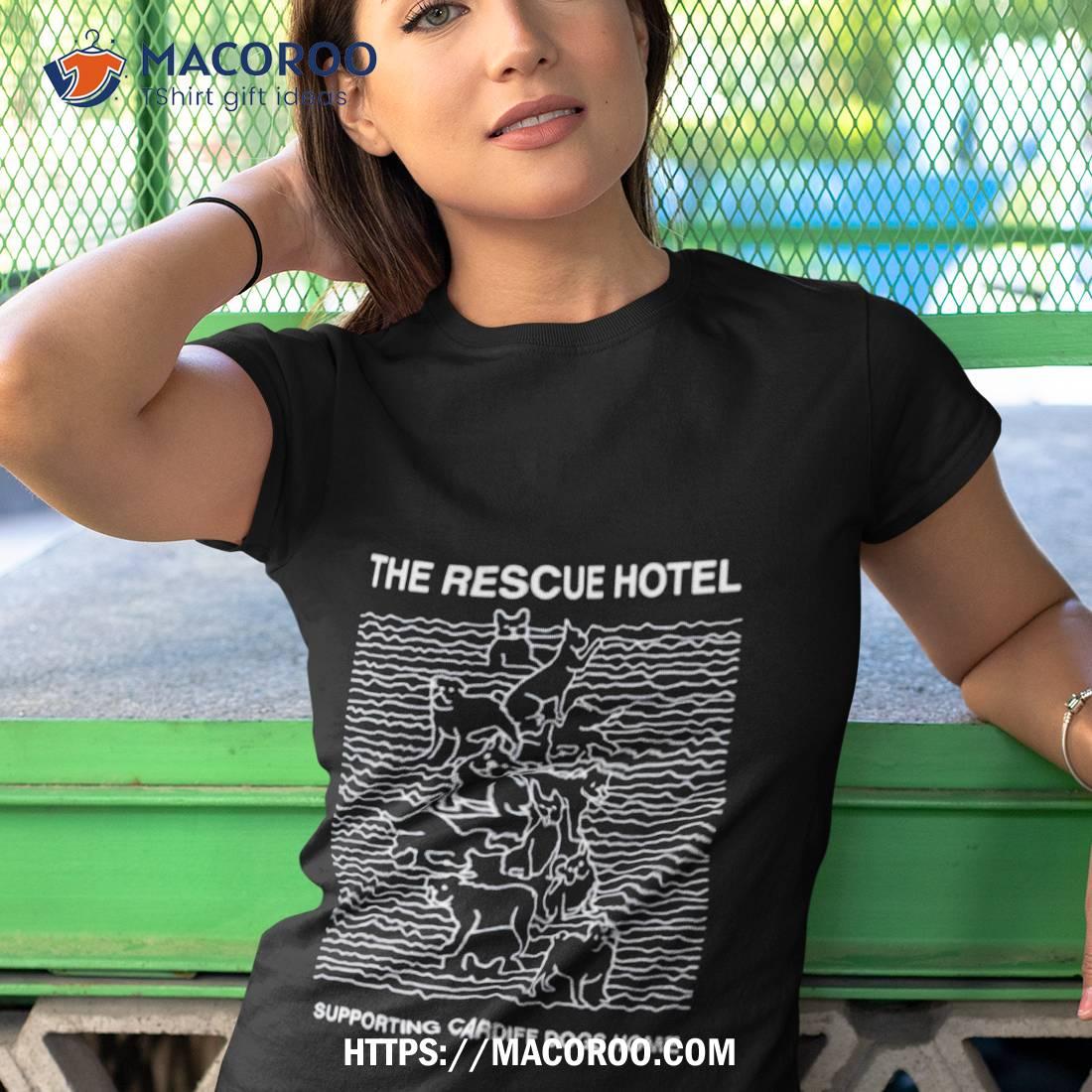 The Rescue Hotel Supporting Cardiff Dogs Home Shirt The Rescue Hotel Supporting Cardiff Dogs Home Shirt