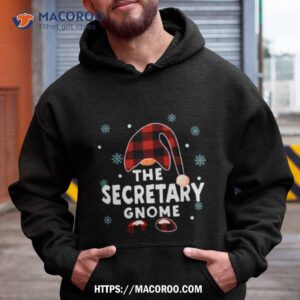 The Secretary Gnome Funny Matching Pajama Group Christmas Hoodie