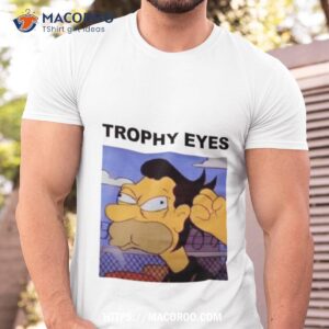 The Simpson Lenny Trophy Eyes Tshirt