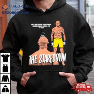 The Staredown Light Heavyweight Championship Madison Square Garden Tshirt