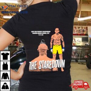 The Staredown Light Heavyweight Championship Madison Square Garden Tshirt