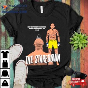 The Staredown Light Heavyweight Championship Madison Square Garden Tshirt