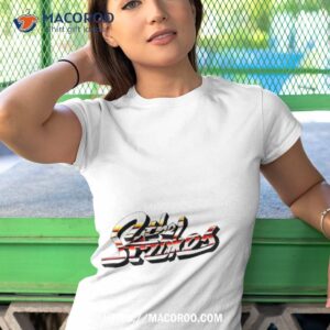 The Strokes Striped Logo Shirt 3 The Strokes Striped Logo Tshirt 1