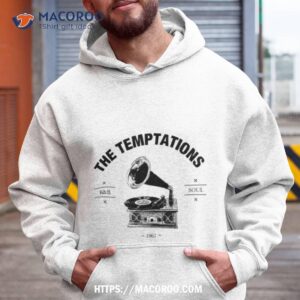 The Temptations Retro Record Player Logo Shirt