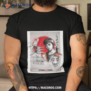 The Tokyo De Papel Vintage Money Heist Japanese Style Shirt