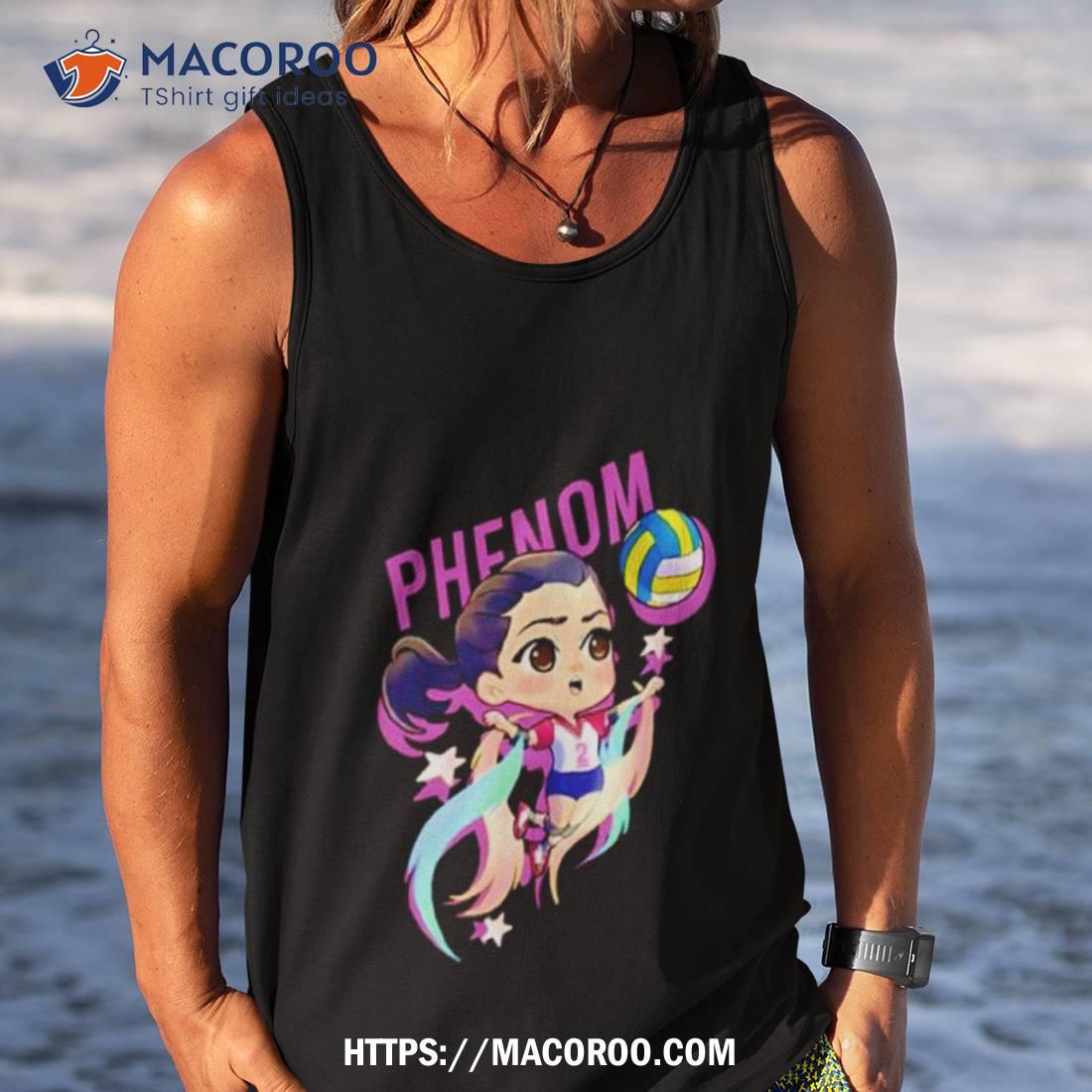 The Volley Phenom Chibi Volleyball Shirt The Volley Phenom Chibi Volleyball Shirt