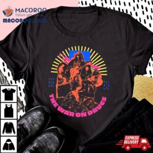 The War On Drugs Retro Band Tshirt